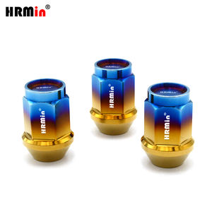 HRMin Gr5 Ti-6Al-4V en titane siège conique à 60 degrés 19écrous <span class=keywords><strong>de</strong></span> <span class=keywords><strong>roue</strong></span> hexagonaux écrous <span class=keywords><strong>de</strong></span> <span class=keywords><strong>roue</strong></span> en titane M12 * 1.5*35mm ForToyotoMazda <span class=keywords><strong>Honda</strong></span> - Product Image 6