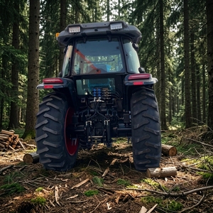 Moteur de tracteur à roues, composants essentiels de la pompe, moteur et roulement, tracteurs multifonctionnels, boîte de vitesses automatique 4x4, 120 CV - Product Image 1