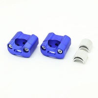 Penyangga Setang Motor Universal CNC Aluminium, Klem Pemasangan Batang, Suku Cadang Upgrade Motor Trail Enduro Motocross