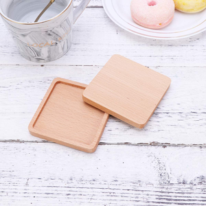 Posavasos Redondos de Madera, Protección de Mesa para Bebidas, Posavasos de Madera al por Mayor para Grabado Láser - Product Image 3