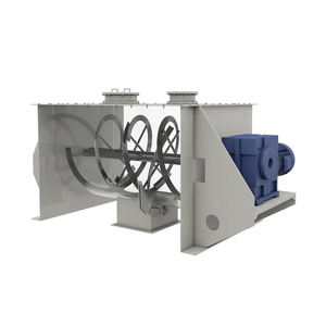 Mezclador de Cinta Continuo al Vacío con Calefacción, Capacidad de Recubrimiento para Procesamiento Químico, Bomba y Motor, Capacidad de 100L - Product Image 2
