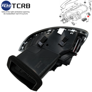 Salida de aire acondicionado de tablero central de alta calidad para <span class=keywords><strong>Volkswagen</strong></span> AUDI Durable OE No.4L0820902 Panel de ventilación delantero derecho 4L0820902T - Product Image 2