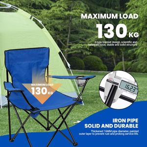 Lightweight Foldable <b>Camping</b> Chair for Ultimate Comfort Convenience in Outdoor Kitchen Gym Usage - Product Image 2