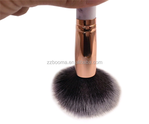 10 pièces couleur noire forme ovale brosse à dents fond de <span class=keywords><strong>teint</strong></span> cosmétique pinceaux de <span class=keywords><strong>maquillage</strong></span> - Product Image 5