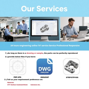 Service d'usinage de pièces en alliage d'aluminium CNC personnalisé pour les petits fournisseurs de prototypes OEM 5 axes de précision Service de prototypage rapide - Product Image 6