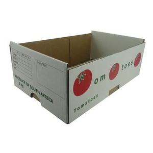 Tùy chỉnh tinh tế trái cây sóng bao bì hộp có thể gập lại vận chuyển hộp cho anh Đào Chuối Quả Việt Quất-màu xanh để bán - Product Image 5