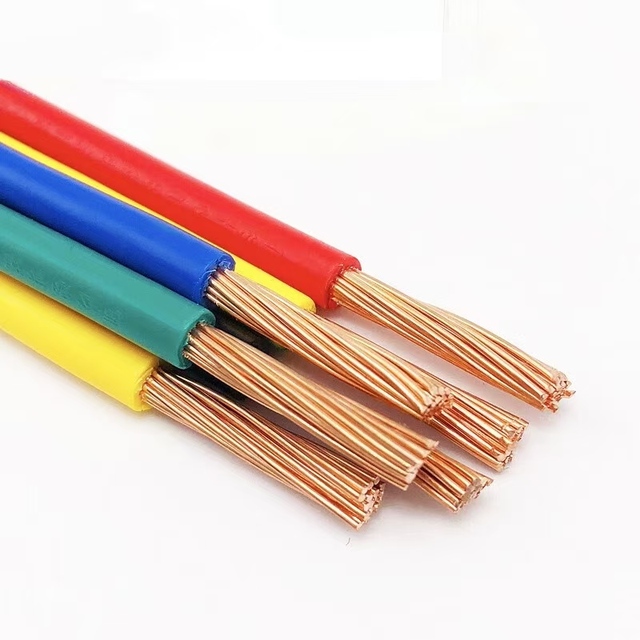 Safety Flame-retardant Solid PVC ZR-BV-10/16/25 Mm² High-compression Wear-resistant Cable for Building and Construction Sites