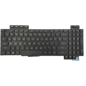 คีย์บอร์ดสำรองแบบมีไฟพื้นหลังสำหรับแล็ปท็อป <span class=keywords><strong>Asus</strong></span> ROG Strix GL503 GL503GE GL503V GL503VD อะไหล่สำหรับโน้ตบุ๊กเกมมิ่ง ขายส่งแบบ OEM - Product Image 2