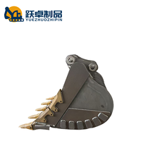 Bécher de criblage robuste Yuezhuo pour excavatrice 30-50t, grille de criblage résistante à l'usure pour la construction