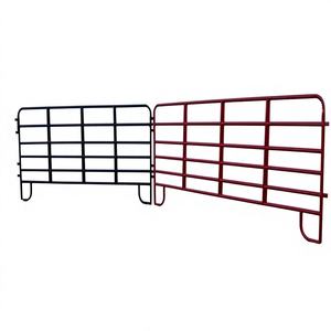 Puerta de Granja y Cerca Rural Ecológica de Acero Galvanizado y Recubierta de PVC para Corrales de Ganado con Modelado 3D - Product Image 1