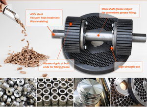 Moulin à granulés à rouleaux mobiles automatiques pour l'alimentation des volailles et les granulés de combustible biomasse - Product Image 5