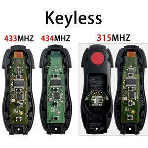 KR55WK50138 PCB d'origine pour Porsche Cayenne <span class=keywords><strong>Panamera</strong></span> Macan Boxster Cayman 911 958 315/433/434 Mhz clé à puce intelligente sans clé 7953P - Product Image 2