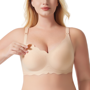 Ropa Interior de Maternidad <span class=keywords><strong>Talla</strong></span> <span class=keywords><strong>Grande</strong></span>, Tejido Suave, Elástico y Transpirable, para Mujeres Embarazadas, Recuperación Postparto y <span class=keywords><strong>Lactancia</strong></span>, <span class=keywords><strong>Sujetador</strong></span> de <span class=keywords><strong>Lactancia</strong></span> - Product Image 1
