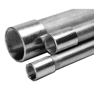 Kim loại trung gian ống dẫn (<span class=keywords><strong>IMC</strong></span>) chủ đề, thép ống dẫn núm vú & khớp nối cho điện cài đặt - Product Image 3