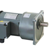 Moteur à engrenages hélicoïdaux horizontaux série GH 100W-3.7KW Triphasé IP55 Réducteur à couple élevé 10-500 tr/min Rapport de sortie 5:1-100:1 pour