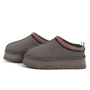 Botas de Nieve <span class=keywords><strong>UGG</strong></span> de Piel Genuina para Mujer, Forradas de Lana, Lujosas, con Plataforma, Acolchadas, Cómodas y Elegantes - Product Image 1