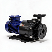 Pompa Sentrifugal Horizontal Magnetic Drive K Dnny 1.5kW KDM-J16H GFRPP/CFR ETFE Plastik 220V/380V Laju Alir 160 L/mnt