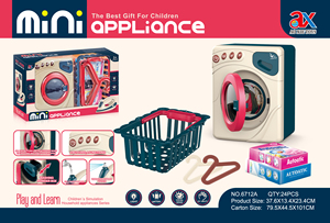 Nhà Máy Bán Buôn Thiết Kế Mới Makaron Màu Sắc Mô Phỏng Đồ Nội Thất Máy May Điện + Sắt + Giường Nhỏ Hội Đồng Quản Trị Đồ Chơi Trẻ Em - Product Image 4