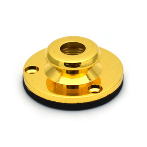 Cache-pickup en laiton pour guitare acoustique et ukulélé, compatible jack 6,35 mm, pour installation d'égaliseur EQ - Product Image 4