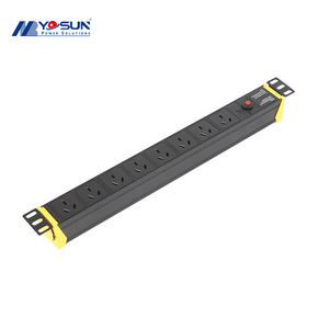 360 độ xoay AUS PDU ổ cắm cho phòng máy chủ trung tâm dữ liệu cài đặt bảo vệ quá tải Thiết bị phân phối điện - Product Image 1