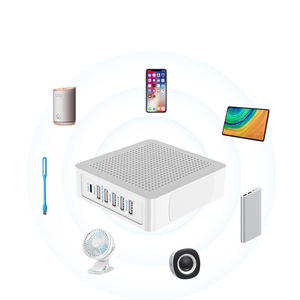 Caricatore USB a <span class=keywords><strong>6</strong></span> Porte con Ricarica Rapida 3.0 per Telefono, Adattatore per <span class=keywords><strong>iPhone</strong></span> e Tablet, Caricatore Portatile da Muro, Caricatore Rapido - Product Image 3