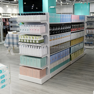 Bois métal étagères d'affichage de casse-croûte avec bois matériau métallique pour <span class=keywords><strong>miniso</strong></span> nome - Product Image 3