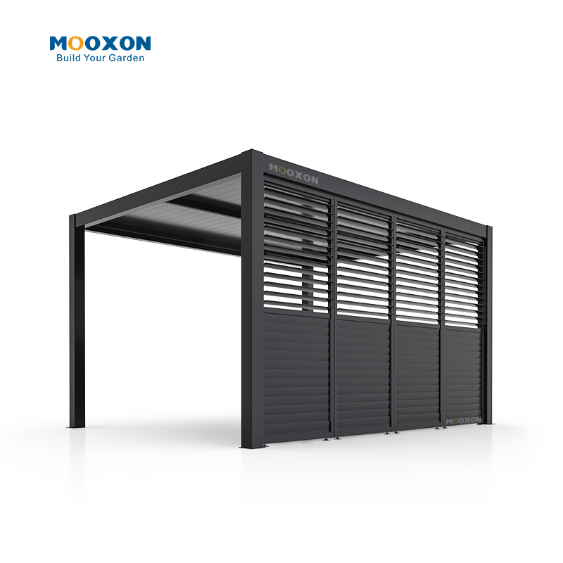 Modern Bioclimatic Pergola Aluminum Fixed Roof