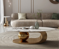Table basse convertible, extensible, mobile, petite, moderne, en fer et acier, avec plateau en pierre, pliable, de luxe, pour salon, chambre, maison