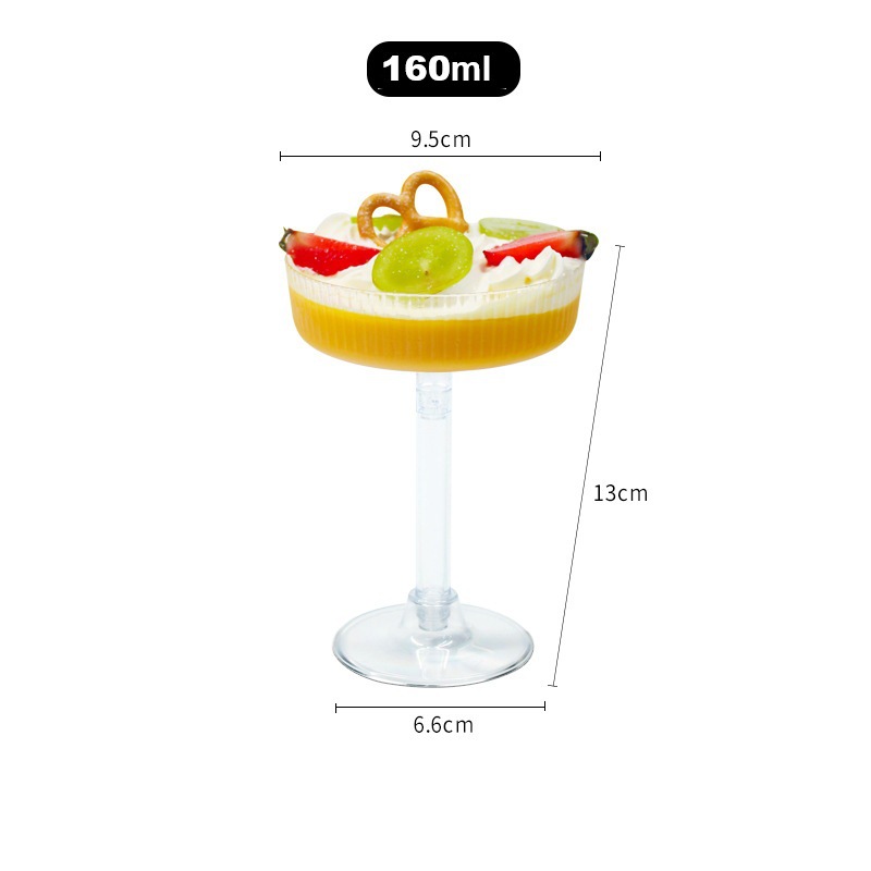 Vaso de whisky rayado de 139-160 ml