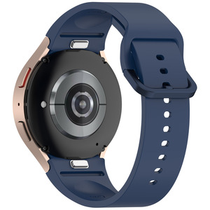 Nuevo para Samsung <span class=keywords><strong>Galaxy</strong></span> <span class=keywords><strong>Watch</strong></span> 7 SE 6 Classic <span class=keywords><strong>5</strong></span> <span class=keywords><strong>Pro</strong></span> <span class=keywords><strong>40mm</strong></span> Hebilla de llave Banda de reloj de silicona oficial - Product Image 3