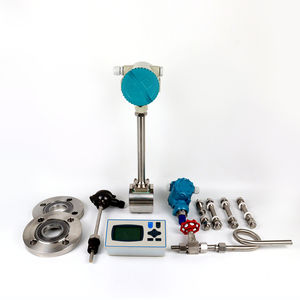 Digitale stoomvortexstroommeters Hoge temperatuur superverhitte stoomvortexstroommeter Vloeibaar kristaltype Dn25 Vortexstroommeter - Product Image 5