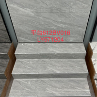 Matériaux de construction, prix bas, meilleure qualité, carrelage en porcelaine pleine masse effet marbre 470x1200mm pour marches d'escalier