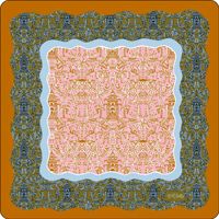 Alas Mahjong Motif Bebek Mallard Amerika, Cetakan Karangan Bunga Vintage, Gaya Cottagecore, Alas Felt Anti Selip, Grosir