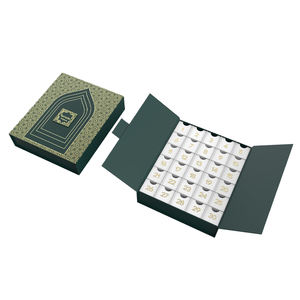 Boîte avec tiroirs pour <span class=keywords><strong>calendrier</strong></span> <span class=keywords><strong>de</strong></span> <span class=keywords><strong>l</strong></span>'<span class=keywords><strong>avent</strong></span> Ramadan Eid Mubarak à fermeture magnétique <span class=keywords><strong>de</strong></span> 30 jours personnalisée - Product Image 2