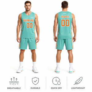 Maillot de basketball personnalisé en maille polyester respirante, impression numérique, pour club, ligue, entraînement - Product Image 4