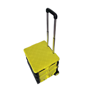 Produits chauds Voiture à tige de traction pliante personnalisée Voiture à tige de traction portable en aluminium Chariot à tige pliante de voiture - Product Image 6