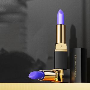 Lápiz Labial <span class=keywords><strong>SENANA</strong></span> Blue Rose, Bálsamo Labial Hidratante que Cambia de Color con la Temperatura, Maquillaje, Brillo Labial Sexy, Marca Privada, Lápices Labiales Brillantes - Product Image 4