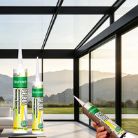 GUFENG GP 801 Mastic silicone direct pour fissures de béton, pour cadres de fenêtres et de portes