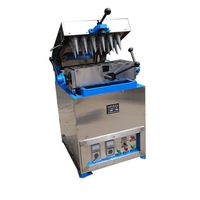 Machine à cône électrique en acier inoxydable à petite échelle 220V tension manuelle automatique crème glacée boisson magasin four Machine