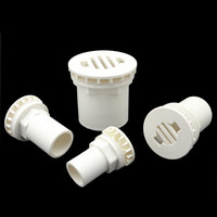 Raccord de fond en PVC pour aquarium, connecteur de drain, filtre à eau pour aquarium, bassin à poissons et étang (tailles 20mm-50mm)