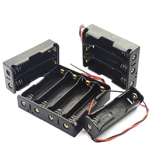 18650 Power Bank Cases 1X 2X 3X 4X 18650 Battery Holder Storage Box Case 1/2/3/4 Slot 18650 Parallel Battery Box 3.7V