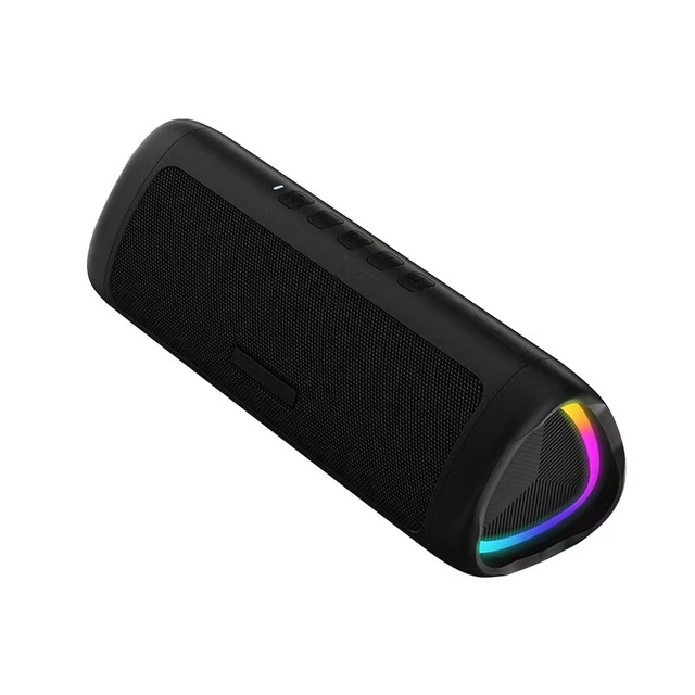 Portable for Bluetooth Speaker RGB LED HIFI Stereo HD Sound IPX5 Waterproof for Indoor Outdoor Use 5W Power for Home Party
