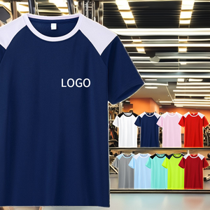 Camiseta Deportiva de Poliéster de Secado Rápido con Logotipo Impreso, Corte Regular, para Gimnasio, Running, Personalizable con Logotipo, Casual, Tejida, Lisa, para Hombre, Venta al Por Mayor - Product Image 2