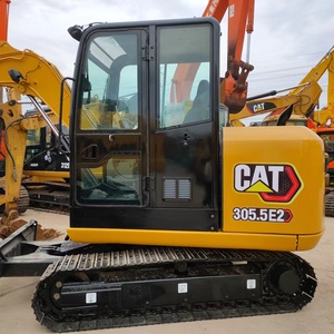 High Quality Mini Excavator Japan Original CAT 305.5 E2 5.5Ton <b>Small</b> Digger Crawler Backhoe Excavadora Used CAT Caterpillar - Product Image 1