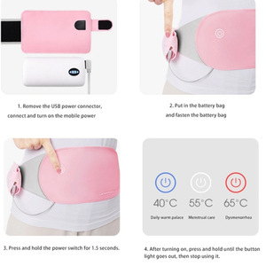 Cintura Riscaldante Regolabile per Donne, Patch Termico per Utero, Impacco Caldo per <span class=keywords><strong>il</strong></span> Comfort Femminile - Product Image 3