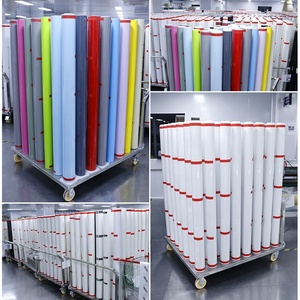 10 Years Warranty 1.52*<strong>3M</strong> TPU Color PPF Film Self Healing Satin Black Chrome <strong>Red</strong> Color Change Film Color PPF Wrap <strong>Vinyl</strong> Car Wrap - Product Image 5