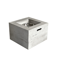 Brasero au gaz naturel/propane Peaktop 40000 BTU, écologique, avec billes de verre MGO, pour chauffage extérieur, jardin, terrasse, camping