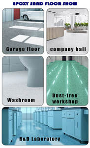 औद्योगिक एपॉक्सी रेत फर्श कोटिंग के लिए स्वयं समतल एपॉक्सी रेत फर्श पेंट - Product Image 5