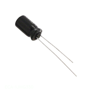 Condensador Original ECA-1JHG330 33 uF de Aluminio con Orificio Pasante, 33UF 20% 63V, Tipo TH Radial - Product Image 1