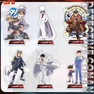<span class=keywords><strong>Detective</strong></span> <span class=keywords><strong>Conan</strong></span> Kaito Kid Shinichi Kudo Soporte acrílico Anime Mystery Desk Decor - Product Image 2